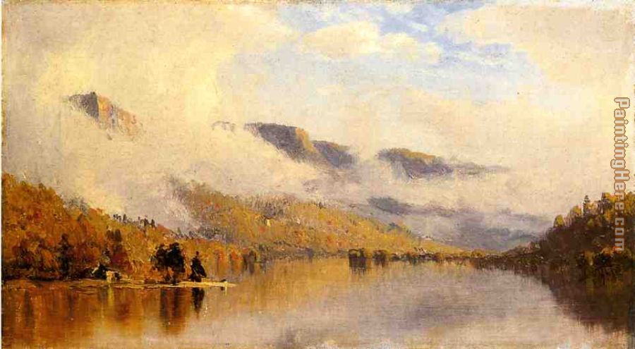 Sanford Robinson Gifford Clearing Storm over Lake George